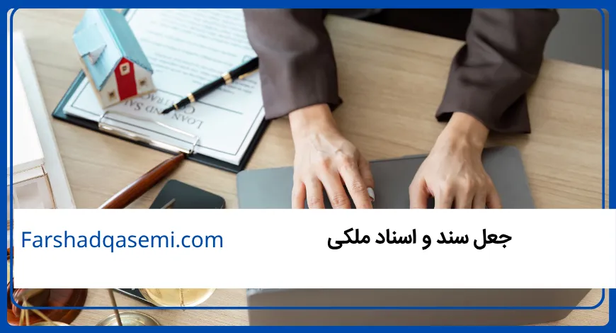 جعل سند و اسناد ملکی