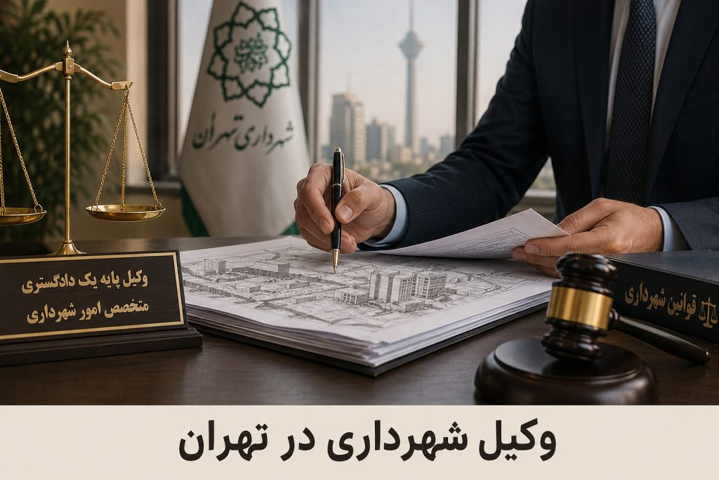 وکیل شهرداری تهران